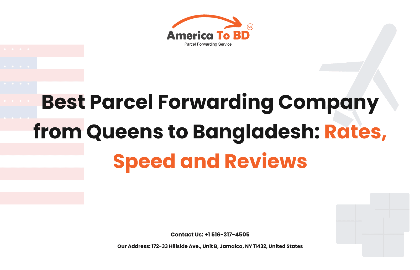 Best Parcel Forwarding Company from Queens to Bangladesh: Rates, Speed and Reviews